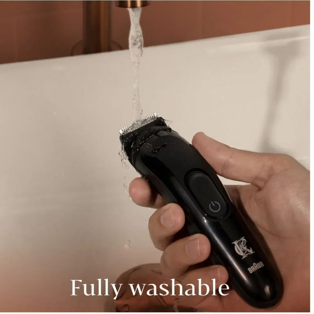King‎ C Gilette Cordless Beard Trimmer w/Attachments